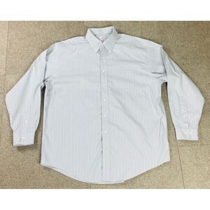 Brooks Brothers Men's Button Down Striped Long Sleeve Shirt Size XL‎